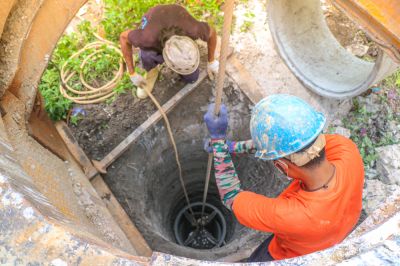Dry Wells Prevent Severe Erosion